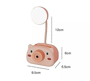Goel HANDICRAFTS Rechargeable LED Touch On/Off Switch Desk Lamp Children Eye Protection Student Study Reading Dimmer Rechargeable Led Table Lamps USB Charging Touch _ Pack of 1 Multicolor