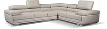 Load image into Gallery viewer, Solid Sal Wood Leatherette 5 Seater Corner Sectional Modular L Shape Sofa Set for Living Room, Beige (Orientation - Right Hand Side Facing) - Home Decor Lo
