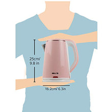 Load image into Gallery viewer, iBELL SEKR20L Premium 2.0 Litre Stainless Steel Electric Kettle,1500W Auto Cut-Off Feature,Pink - Home Decor Lo