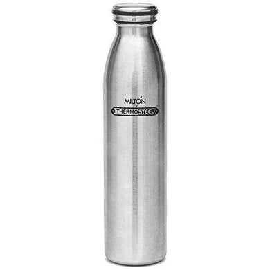 Milton Cameo-1000 Stainless Steel Bottle, 1 Litre, Silver - Home Decor Lo
