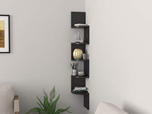 Load image into Gallery viewer, Forzza Vincent Corner Wall Shelf (Wenge) - Home Decor Lo