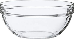 Luminarc Glass 7.75 Inch Stackable Round Bowl - Home Decor Lo