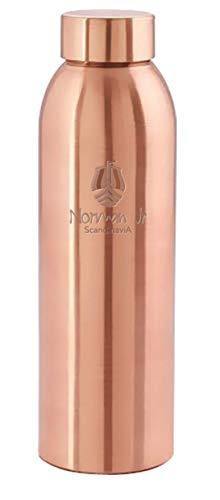 NORMAN JR, Pure & Health Water Bottle 1 LTR Extra Large - Premium Copper Vessel - Drink More Water, Lower Your Sugar Intake and Enjoy The Health Benefits - Home Decor Lo