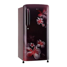 Load image into Gallery viewer, LG 190 L 4 Star Inverter Direct-Cool Single Door Refrigerator (GL-B201ASPY, Scarlet Plumeria) - Home Decor Lo