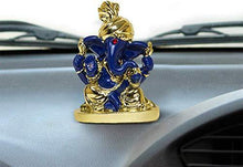 Load image into Gallery viewer, Gold Plated Ganesh Statue for car Dashboard - Home Decor Lo