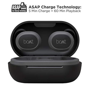 boAt Airdopes 171 Bluetooth Truly Wireless Earbuds with Mic(Active Black) - Home Decor Lo