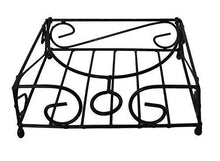 Load image into Gallery viewer, KRAFTYHOME Powder Coated Iron Tissue Holder Stand (Black) - Home Decor Lo