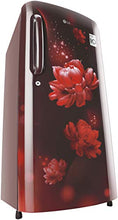 Load image into Gallery viewer, LG 190 L 4 Star Inverter Direct-Cool Single Door Refrigerator (GL-B201ASCY, Scarlet Charm) - Home Decor Lo