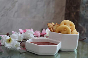Mirakii Porcelain Snacks Sauce/Chutney Serving Bowls, Desserts and Other Dinning Serving - Home Decor Lo
