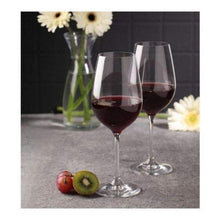 Load image into Gallery viewer, Black Sparrow Wine Glass Set - 2 Pieces, Transparent, 350ml - Home Decor Lo