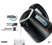 Load image into Gallery viewer, Cello Electric Kettle 1 Ltr 600 B , 1200W, Black - Home Decor Lo