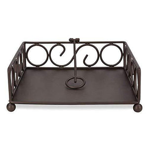 Craftland Wrought Iron Tissue/Napkin Holder for Table/Kitchen/Dining Table,Tissue Box and Tissue Paper Holder - Home Decor Lo
