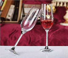 Load image into Gallery viewer, AARYA OPERIA Transparent Red Wine Glass (Set of 2, 165ML) - Home Decor Lo