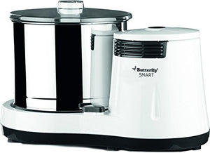 Butterfly Smart 750-Watt Mixer Grinder with 4 Jar (Grey) & Smart 150-Watt Table Top Wet Grinder with Coconut Scrapper Attachment (White) Combo - Home Decor Lo