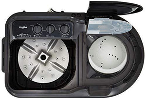 Whirlpool 6 Kg 5 Star Semi-Automatic Top Loading Washing Machine (SUPERB ATOM 60I, Grey Dazzle) - Home Decor Lo