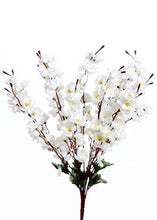 Load image into Gallery viewer, ENDECOR Artificial Multi Blossoms Bunch (21 inchs/ 45 cms) for Indoor and Outdoor Decoration of Your Office and Home (Combo of 2 Bunches) (White - Baby Pink) - Home Decor Lo