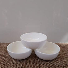 Load image into Gallery viewer, Mirakii Set of 6, Fine Bone China Dip Sauce and Chutney Bowls in White Color - Home Decor Lo