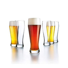 Load image into Gallery viewer, Clear Classic Pilsner Brasserie Beer Glass - Home Decor Lo