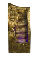 Load image into Gallery viewer, Waahkart Home Decor Buddha Side Face Fountain with 36 LED Light - Home Decor Lo