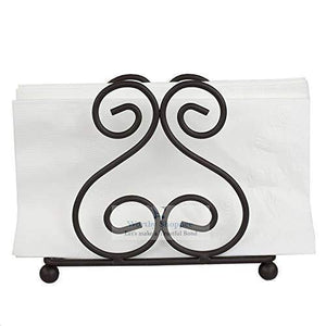 Worthy Shoppee Iron Napkin Holder for Dining Table, Tissue Paper Stand - Home Decor Lo