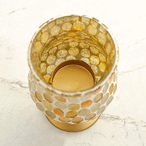 Home Centre Nova Mini Mosaic Candle Holder - Set of 2 - Home Decor Lo