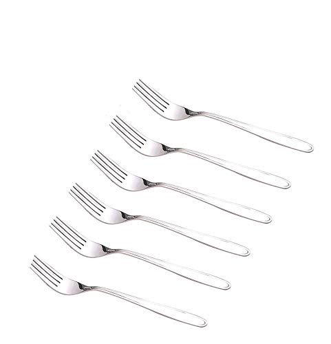 Dadi Kitchen Table Fork Stainless Steel | Cutlery Fork | Table Ware Set of 6 Pcs - Home Decor Lo
