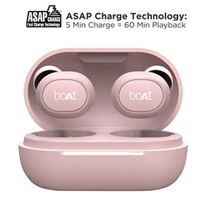 boAt Airdopes 171 Bluetooth Truly Wireless Earbuds with Mic(Rose Gold) - Home Decor Lo