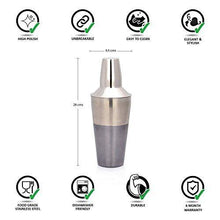 Load image into Gallery viewer, Urban Snackers Drink Mixer Barware Stainless Steel Mocktail Cocktail Shaker for Home 28 Oz 829 Ml, Hotel, Bar Restaurant - Home Decor Lo