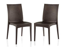 Load image into Gallery viewer, Varmora Designer Club Chair Set of 2 (Brown) - Home Decor Lo