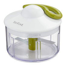 Load image into Gallery viewer, Tefal 5 Second Manual Chopper Vegetable Cutter (White/Green) 500ml - Home Decor Lo