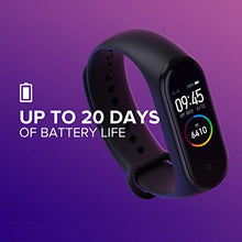 Load image into Gallery viewer, Mi Smart Band 4- India&#39;s No.1 Fitness Band, Up-to 20 Days Battery Life, Color AMOLED Full-Touch Screen, Waterproof with Music Control and Unlimited Watch Faces - Home Decor Lo