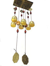 Load image into Gallery viewer, Discount4product Feng Shui Metal and Wooden Wind Chime Pipes Hanging for Positive Energy - Home Decor Lo