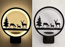 Load image into Gallery viewer, Smartway ® -15W Wall Led Lamp Round 3 Deer (Warm White) - Home Decor Lo