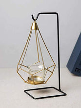 Load image into Gallery viewer, PIKIFY Steel Hanging Geometric Candle Holder - 1pc - Home Decor Lo