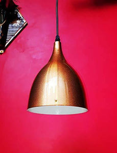 BrightLyts Golden_Aluminium Hanging Pendant Ceiling Lights Lamp - Set of 3 Pieces (Medium) - Home Decor Lo