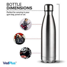 Load image into Gallery viewer, VedPlus™ Stainless Steel Water Bottle, Kids Water Bottle, Office and Sports Water Bottle Leak Proof and Light Weight Water Bottle - 950ml (2 Bottles) - Home Decor Lo