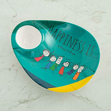 Load image into Gallery viewer, Home Centre Happines Printed Chip and Dip - Set of 2 Pcs - Multicolour - Home Decor Lo