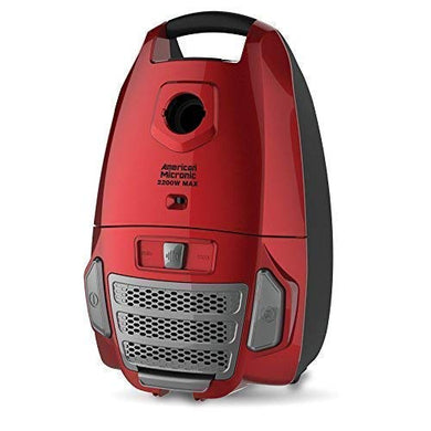 American Micronic- AMI-VCC-2200WDx-2200 Watts Imported Dry Vacuum Cleaner (Red) - Home Decor Lo