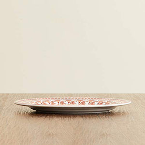 Home Centre Helina Paisley Print Dinner Plate - Home Decor Lo
