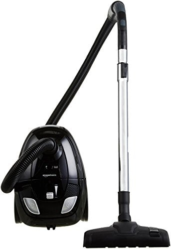 AmazonBasics Vacuum Cleaner with Power Suction, Low Sound, High Energy Efficiency and 2 Years Warranty (1.5L Reusable Dust Bag, Black) - Home Decor Lo