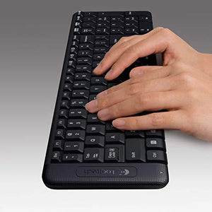 Logitech M235 Wireless Mouse for Windows and Mac - Black/Grey +Logitech K230 Wireless Keyboard - Home Decor Lo