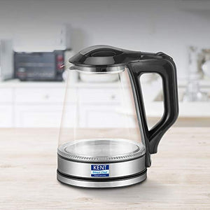 Kent 16023 1500-Watt Electric Kettle (Transparent) - Home Decor Lo