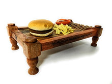 Load image into Gallery viewer, Ek Do Dhai Wood Khaat Platter, Multicolor - Home Decor Lo