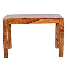Load image into Gallery viewer, Wooden Solid Sheesham Wood Dining Table 4 Seater with 3 Chairs &amp; 1 Bench - Home Decor Lo
