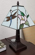 Load image into Gallery viewer, Amora Lighting Tiffany Style Mission Dragonfly Table Lamp (8 inches Wide) - Home Decor Lo