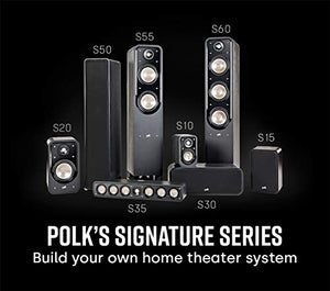 Polk Audio Signature S10 American HiFi Home Theater Compact Satellite Surround Speaker - India Warranty* - Home Decor Lo