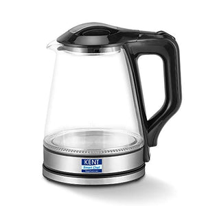 Kent 16023 1500-Watt Electric Kettle (Transparent) - Home Decor Lo