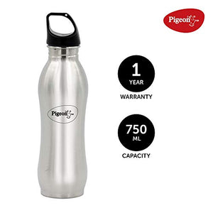 Pigeon By Stovekraft Bling Stainless Steel 750 ml Water Bottle- plastic free water bottle for office and school - Home Decor Lo