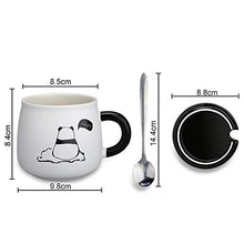 Load image into Gallery viewer, BonZeal 3D Ceramic Shy Fatty Panda Mug Cup Tea Coffee Mug 1 Piece 300ml - Home Decor Lo