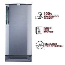 Load image into Gallery viewer, Godrej 190 L 5 Star Inverter Direct-Cool Single Door Refrigerator (RD 1905 PTI 53 SI ST, Sleek Steel) - Home Decor Lo